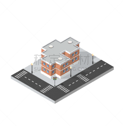 建筑,矢量,城市生活,商务,现代,绘画插图,城市,都市风景,公寓,外立面