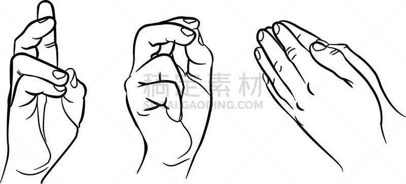 个性,人,概念,一致,东正教,成年的,矢量,祈祷,翻译,叉腰