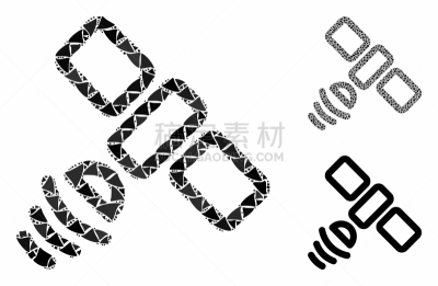 粗糙的,计算机图标,卫星,组物体,太空交通工具,空间站,太空船,部分,构图