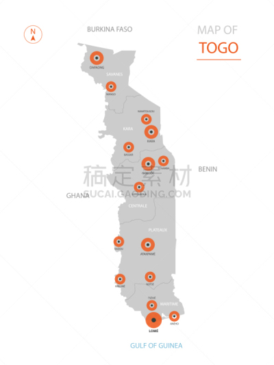 多哥,非都市风光,圆形,轮廓,白色,国内著名景点,身份,方向