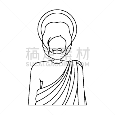 圣约瑟夫君,人,一半的,轮廓,耶稣降生,束腰外衣,父亲,剪影