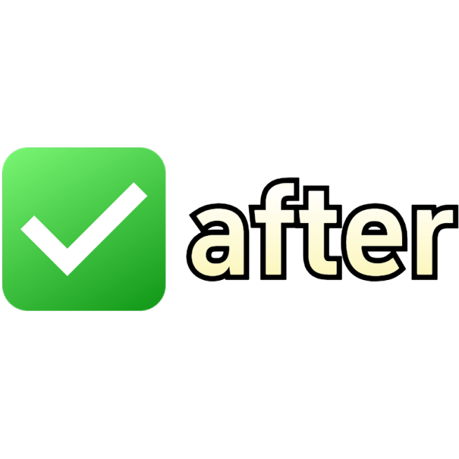 前后对比beforeafter常用测评圈勾叉爆款标签文字预览效果