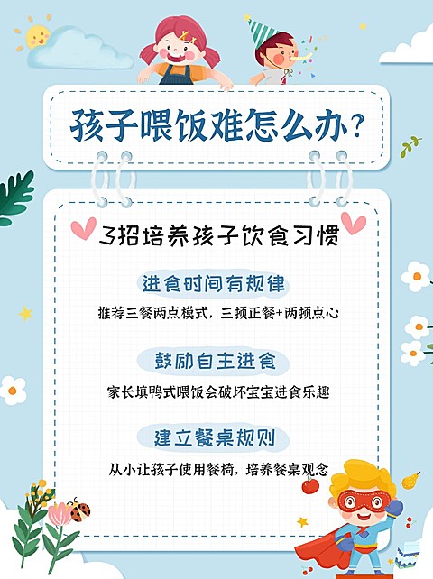 早幼教育儿知识科普小红书配图