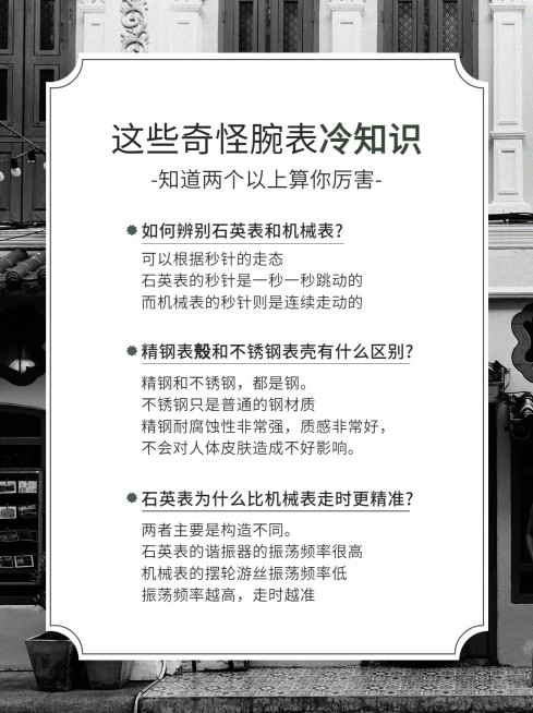 奢侈品大牌知识科普小红书封面配图预览效果