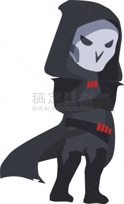 黑暗镰刀手,大风雪,掩护的策略,矢量,图像