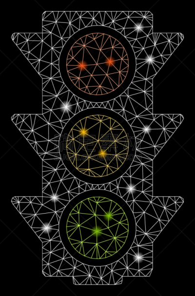 铁丝网,红绿灯,火炬塔,电子邮件,几何形状,公路,设备用品,接线框,主干路