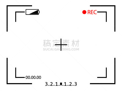 相机,屏风分区,取景器,边框,白色背景,焦点,迅速,模板,影片,行动