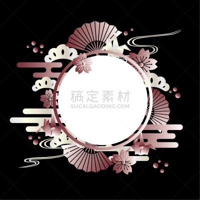 粉色,背景,式样,黄金,华丽的,贺卡,背景分离,边框,模板,春天