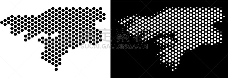 几内亚,比绍,瓷砖,六角 ,镶嵌图案,非都市风光,点状,六边形,白色