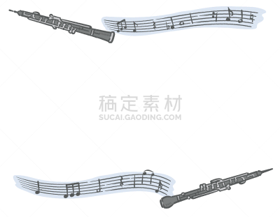 边框,音符,木管乐器,抽象,传统,管弦乐队,请柬,原音乐,复古风格,古董