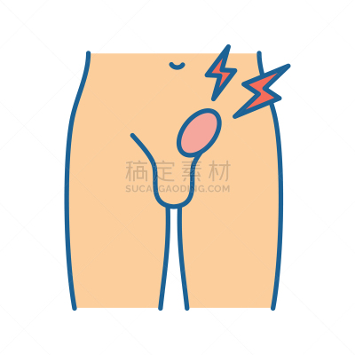 计算机图标,彩色图片,有序,健康保健,背景分离,药,睾丸,疝