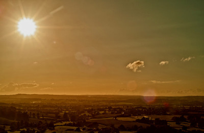 景观——Warminster-Sunset