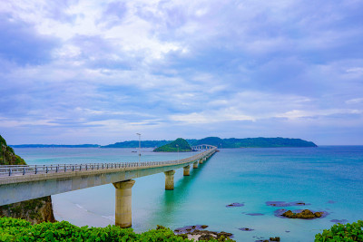 日本津岛大桥景观