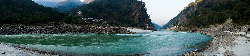喜马拉雅山全景