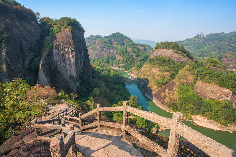 中国福建省武夷山的风景