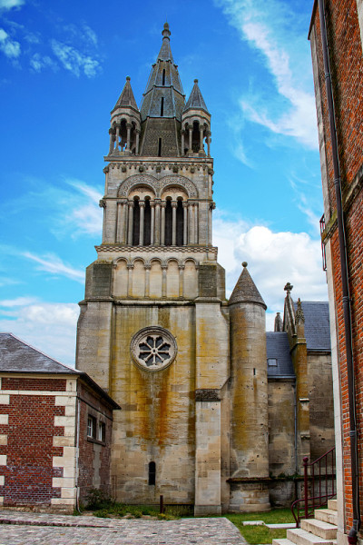 Bresles。圣热尔威和圣普罗泰教堂。瓦兹。皮卡第。Hauts-de-France