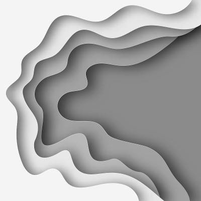 背景从切割3D纸层。矢量图