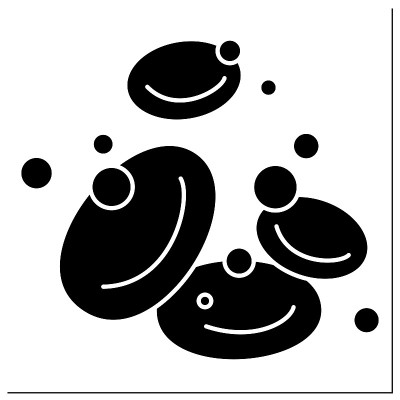 血红蛋白字形图标