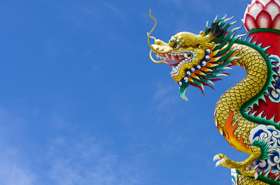 龙的雕像