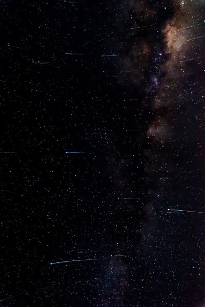 繁星闪烁的夜晚,