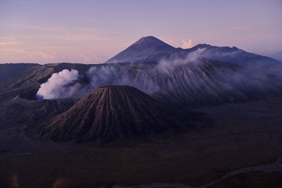 印度尼西亚的布罗莫活火山