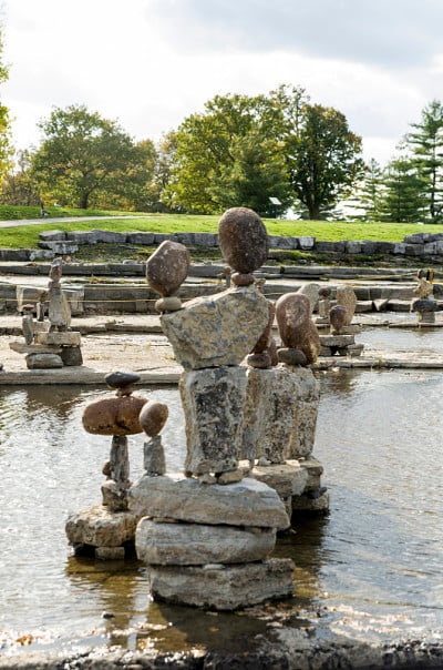 2017 Inukshuks在Remics Rapids