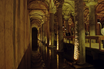 土耳其，Instanbul, Stoa Basilica水池