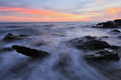 日落海岸