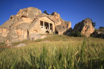 Gerdek在Yazilikaya的纪念碑，Eskisehir