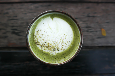 绿茶或抹茶绿茶