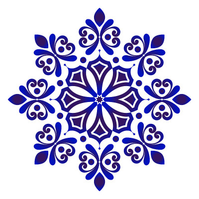 青花陶矢
