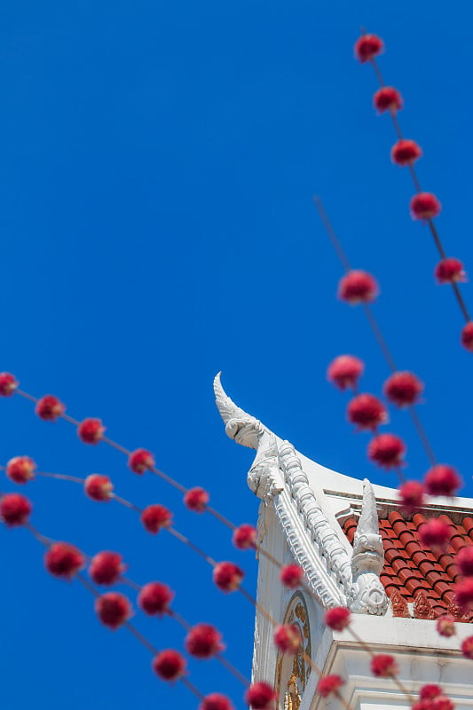 泰国曼谷的巴吞瓦纳兰寺