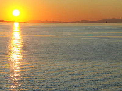 夕阳西下