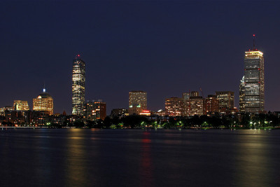 波士顿夜景