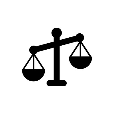 尺度正义图标平面矢量模板设计流行