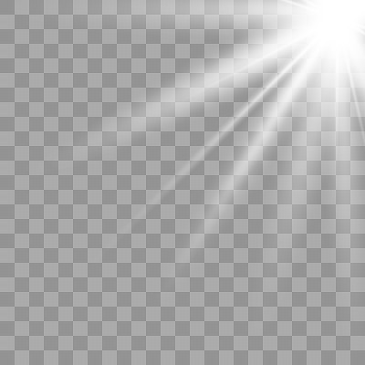 矢量阳光透镜耀斑光效果。