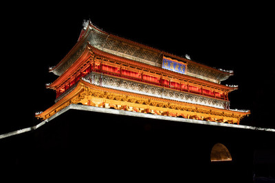 西安鼓楼夜景