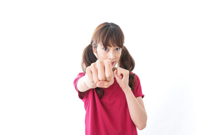 跆拳道女子形象
