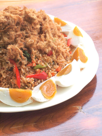 咸蛋香炒饭