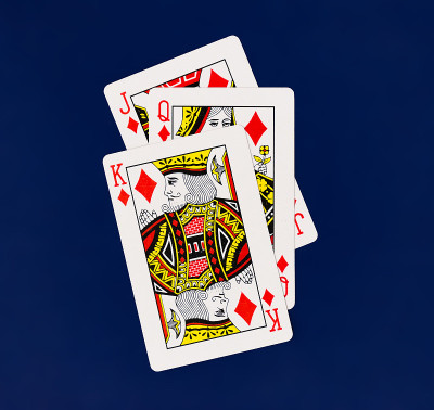 Playing Cards full deck green with plain backgroun