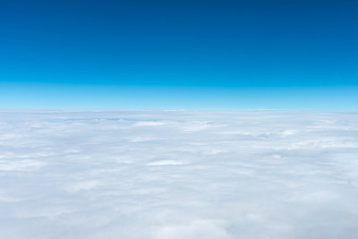蓝色的天空