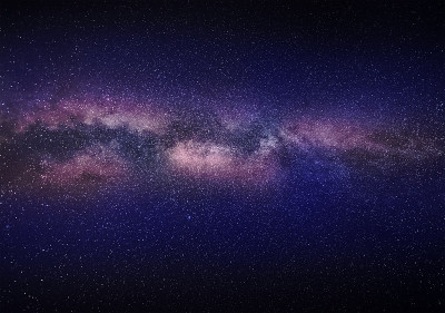 星空中有一部分是银河系。