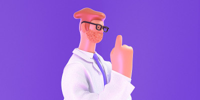3D卡通人物医生