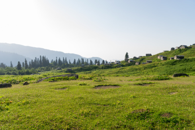 土耳其阿尔特文，戈吉特夏季山地高原