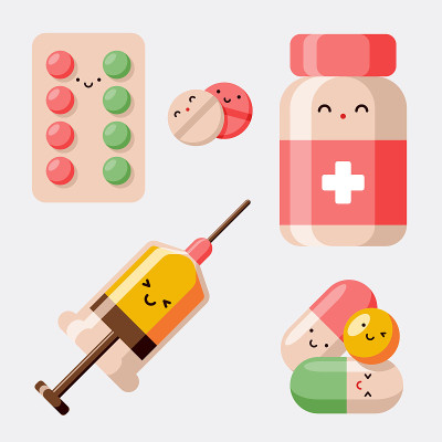可爱的医学图标