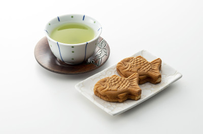 日本茶和日本糖果
