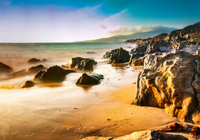 塔里法岩石海岸，Costa de la luz，西班牙，欧洲
