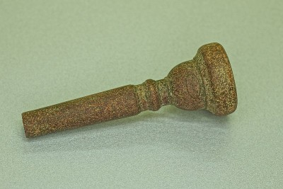 一个棕色的古铜嘴