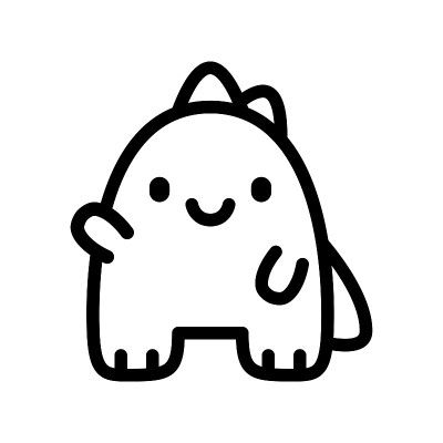 Cartoon Cute Character Isolated On White Backgroun