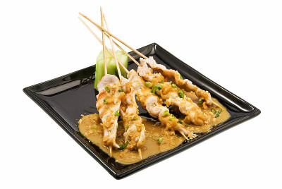 鸡肉沙爹
